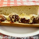 Meatball Parmigiana Sandwich