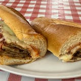Eggplant Parmigiana Sandwich