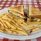 Chicken Salad Club Sandwich