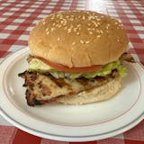 Chicken Burger on a Bun