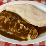 Turkey Hot Open Sandwich